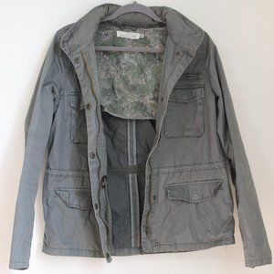 H&M Army Green Cargo Jacket